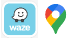 waze and google map